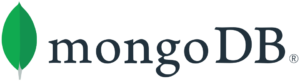 MongoDB logo representing cloud database software and data infrastructure
