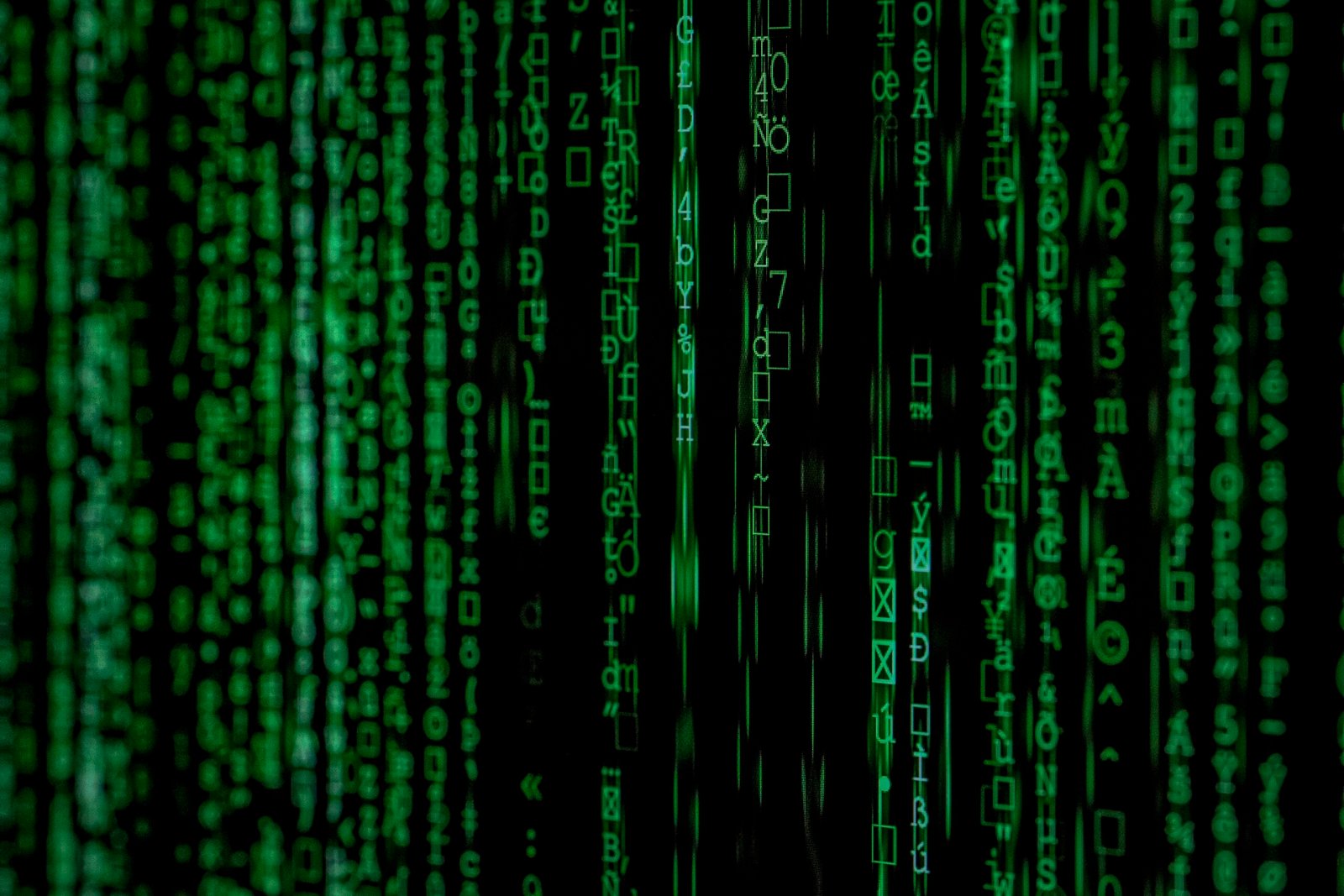 Computer code and digital interface representing advanced AI coding and research
