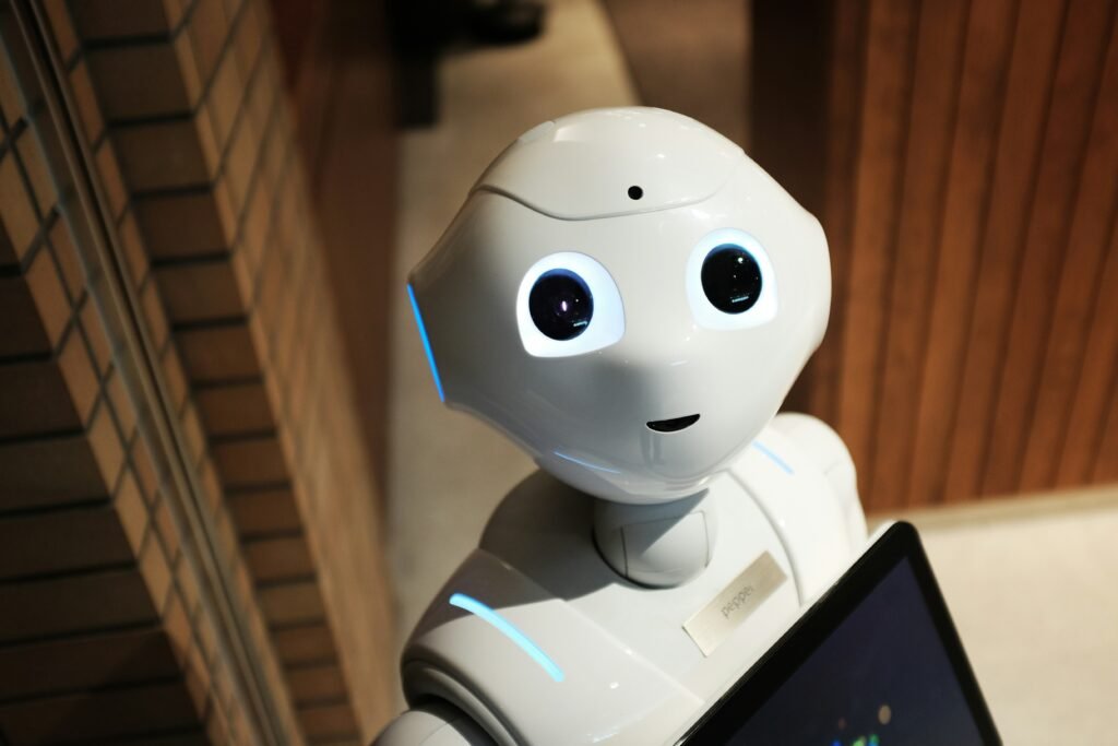 Industrial robot arm representing automation in modern technology facilities