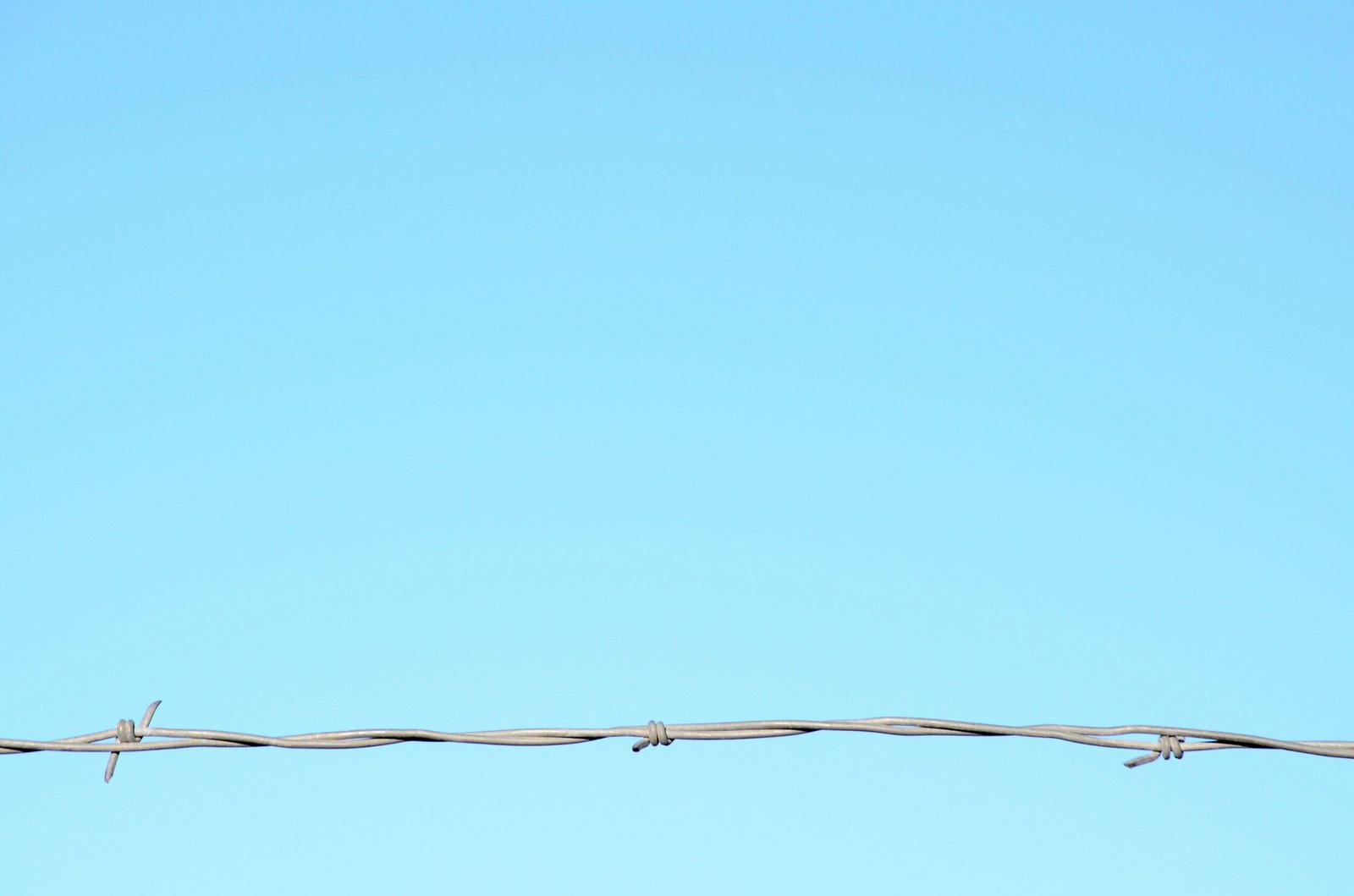 Barbed wire against a clear sky representing federal fraud enforcement