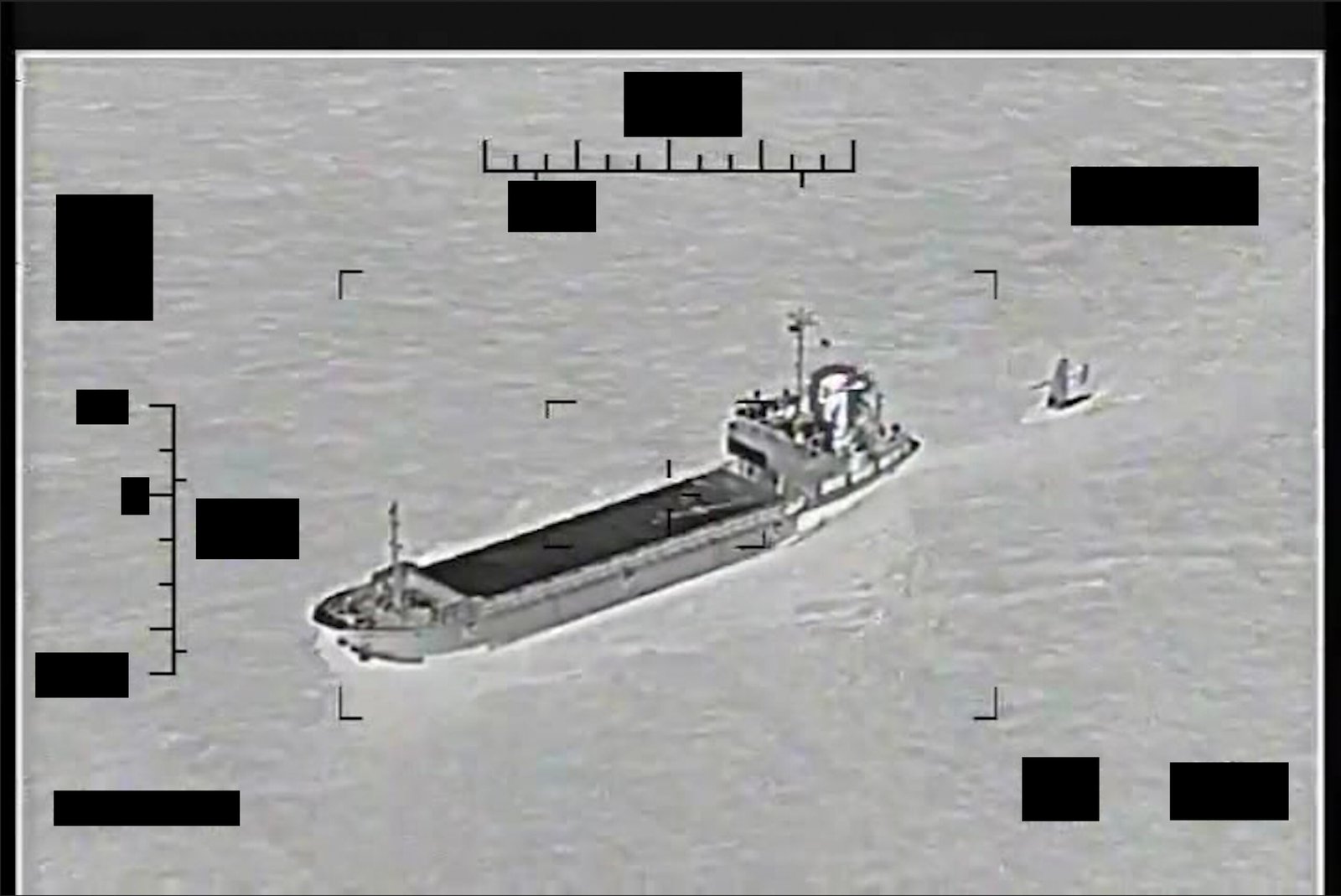 Iranian support ship Shahid Baziar in the Arabian Gulf