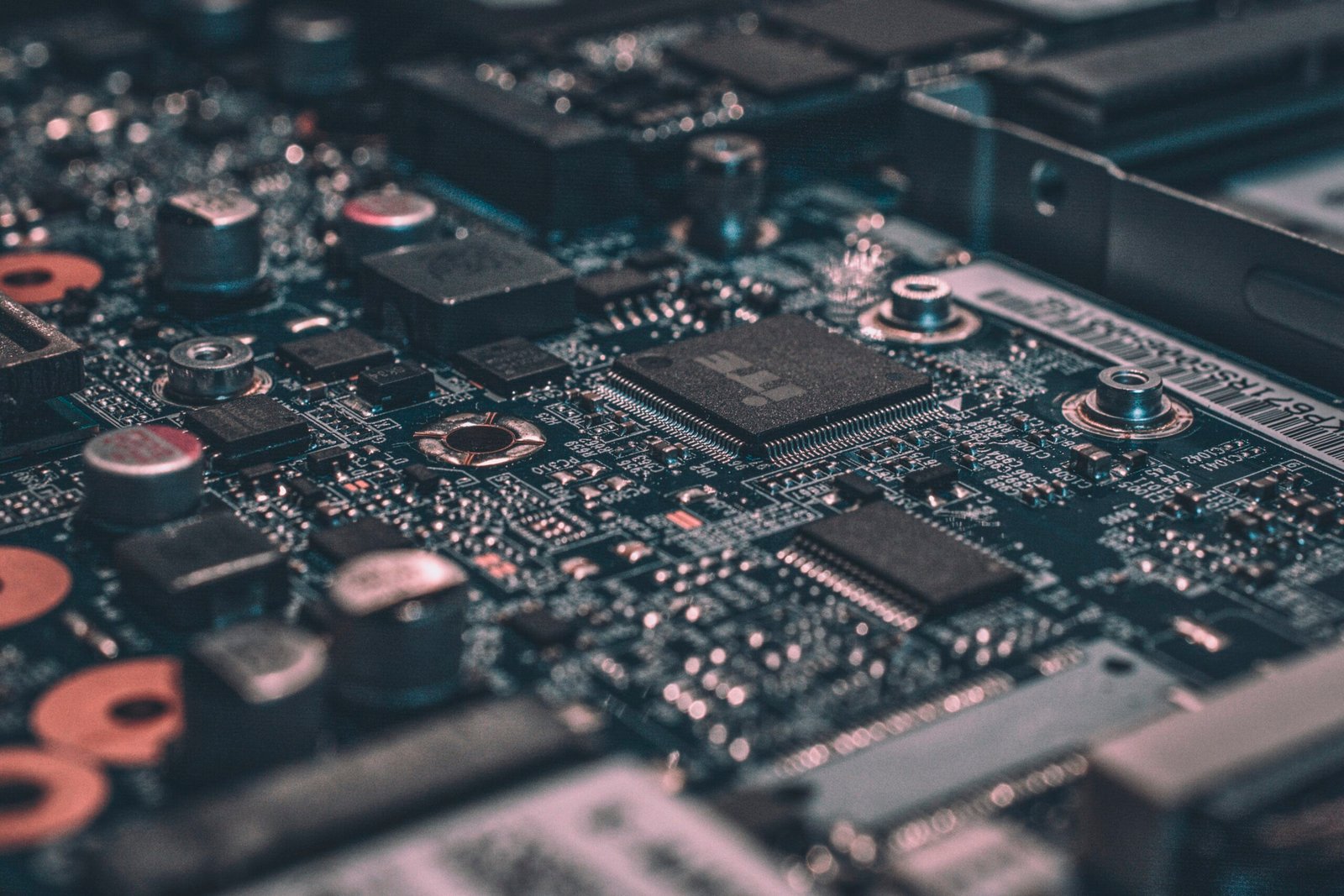 High-performance computing hardware illustrating artificial intelligence technology