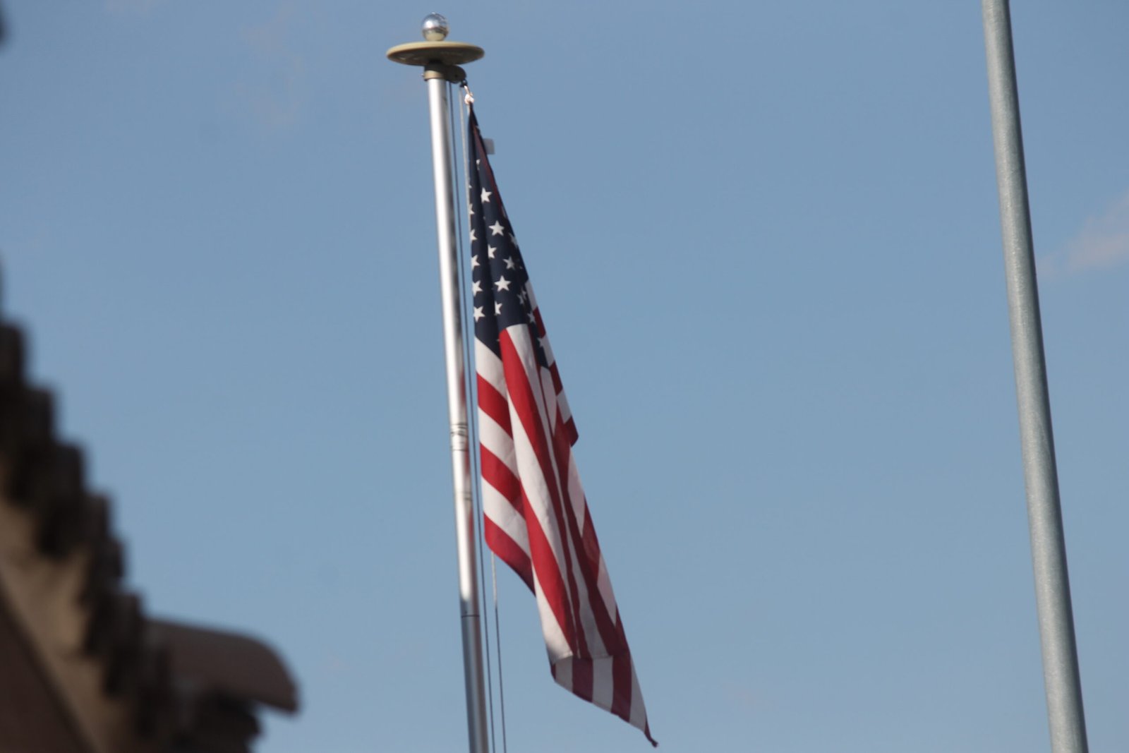 American flag representing civic identity and democratic participation