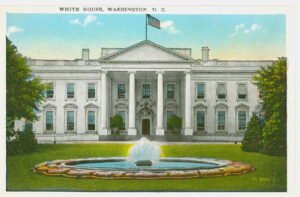 White House in Washington representing presidential power and accountability