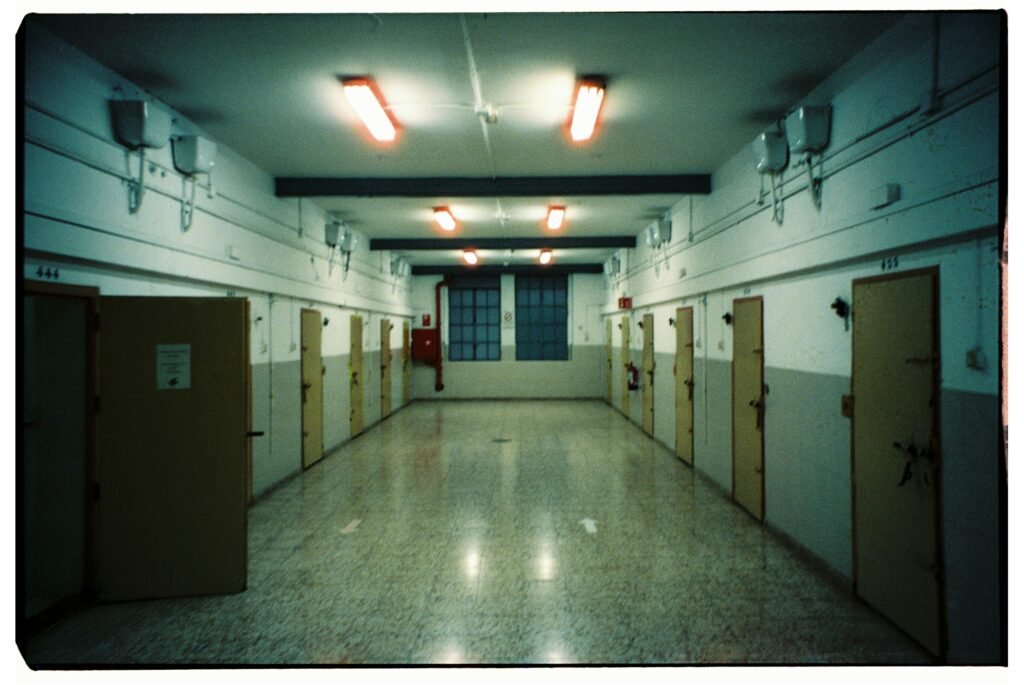 Police emergency lights representing a federal investigation